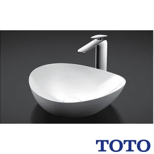 TOTO LS903+TLP03301JA+TLC4A1X2+T7W86 ベッセル式洗面器・洗面ボウルセット[床排水][幅460mm]