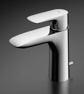 TOTO LSA722CASNW ベッセル式洗面器・シングル混合水栓セット[壁給水][床排水][ワンプッシュ式][幅500mm][奥行450mm][深さ120mm][容量4.0L]