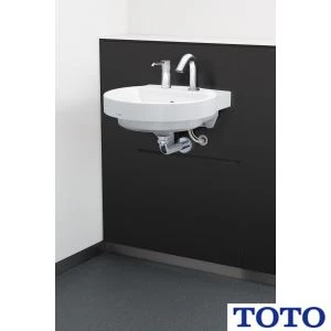 TOTO LSG704AAPNW ベッセル式洗面器・自動水栓セット[壁給水][壁排水][目皿仕様(カバー付き)]