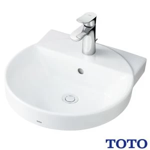 TOTO LSG704BASNW ベッセル式洗面器・自動水栓セット[壁給水][壁排水][ボトルトラップ 目皿仕様(カバー付き)]