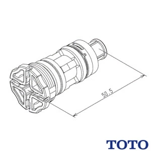 TOTO TH5J0391 フィルターユニット[水栓部品][取替部品]