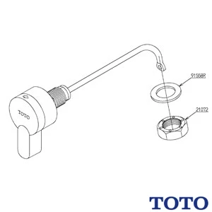 THY425-3R レバーハンドル部 【TS730CS型用】【幅130×奥行45×高さ260】