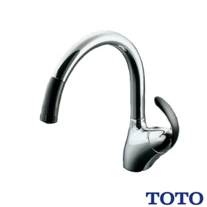 TOTO TKN34PBRRA 台付シングル混合水栓 ニューウェーブシリーズ[台付シングル混合水栓][ハンドシャワー]