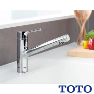 TOTO TKS05308JA 台付シングル混合水栓[エコシングル]
