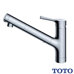 TOTO TKS05320J 台付シングル混合水栓[エコシングル][シングル混合水栓][吐水切替]