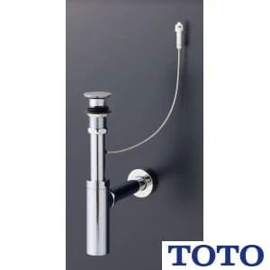 TLDP1002J 洗面器用壁排水金具（32mm･ボトルトラップ･ワンプッシュ）