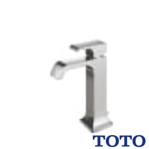 TLG08303J 洗面所･洗面台用 台付シングル混合水栓はワンホールタイプです。エコシングル水栓です。