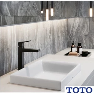 TLG10303J 洗面所･洗面台用 台付シングル混合水栓 GBシリーズはワンホールタイプです。エコシングル水栓です。