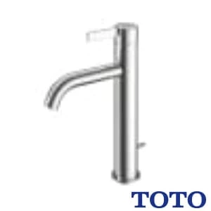 TLG11303J 洗面所･洗面台用 台付シングル混合水栓はワンホールタイプです。エコシングル水栓です。