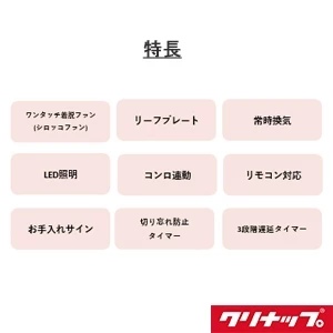 ZRS90ACH22FUZ とってもクリンフード 壁付けタイプ