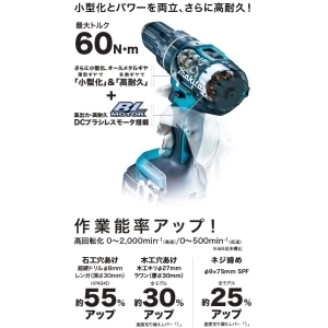 DF484DRGX 充電式ドライバドリル 6.0Ah