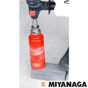 PCD160C ミヤナガ ドライモンドコアドリル(カッター) 刃先径160mm