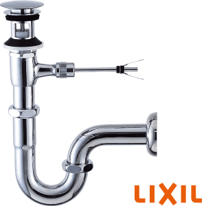 LIXIL ポップアップ式排水金具(呼び径32mm) 通販(卸価格)|洗面器・手洗 