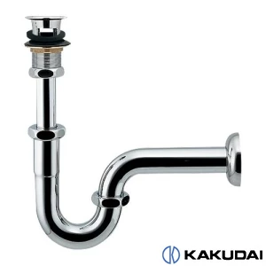 カクダイ 423-842 破封緩和Pトラップ(オーバーフロー付洗面器用)