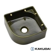 カクダイ 493-234-GR 壁掛手洗器 茶