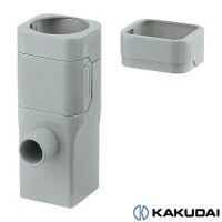 カクダイ 571-512 雨水取出し継手(丸･角兼用)