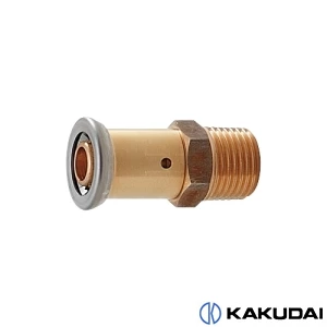 カクダイ 610-001-13A JKロック外ネジアダプター(ワンタッチ)