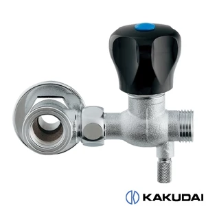 カクダイ 7823 水抜回転分岐栓 13