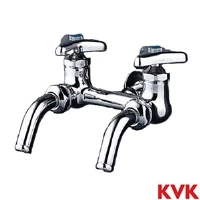 K112 KVK 二口吐水口回転形水栓