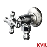 KVK K115CSPJ KVK 屋外ホース接続ニップル付水栓