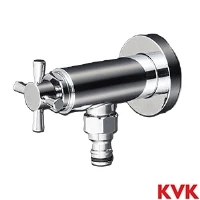 KVK K1400SPJ KVK 屋外ホース接続ニップル付水栓