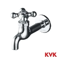 K2C KVK 胴長横水栓 レトロピアンハンドル付