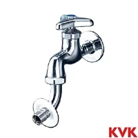 K3BNJ KVK 横水栓 ツバ付ワンタッチノズル付