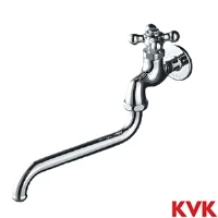 K3C KVK 自在水栓 レトロピアンハンドル付