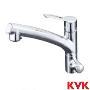 ビルトイン浄水器用シングルシャワー付混合栓