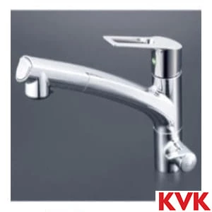 ビルトイン浄水器用シングルシャワー付混合栓