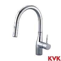 KM6061BECHS KVK シングルシャワー付混合栓 ウルトラファインバブル 撥水