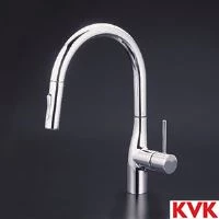 KM6061ECHS シングルシャワー付混合栓(eレバー)