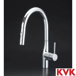 KVK KM6071ZEC シングルシャワー付混合栓