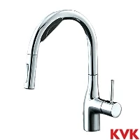 KM6092DSCEC KVK ビルトイン浄水器用シングルシャワー付混合栓 Wセンサー付 eレバー 電池