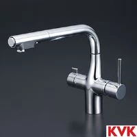 KM6121EC ビルトイン浄水器用シングルシャワー付混合栓