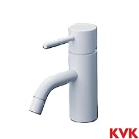 KM7051M4 KVK シングル混合栓 マットホワイト