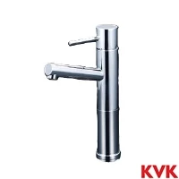 KM7061LEC KVK シングル混合栓 ロングボディ eレバー