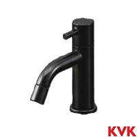KVK LFK612X-BK KVK 立水栓 単水栓 黒クロムめっき