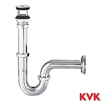 VR105PAL KVK 壁排水Pトラップ