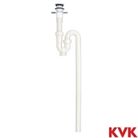 VR207DSLP-RS KVK 床排水Sトラップ　樹脂製 固定プレート付