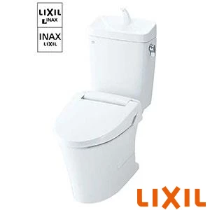 LIXIL(リクシル) BC-ZA10S BW1+DT-ZA180E BW1 アメージュＺ便器(フチレス)