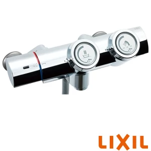 LIXIL(リクシル) BF-HW156TSMM サーモスタットシャワーバス水栓 一般水栓（プッシュ式）