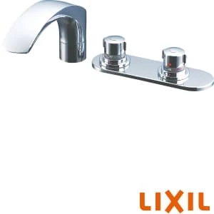 LIXIL(リクシル) BF-X195TL サーモスタット付バス水栓 定量止水 デッキタイプ