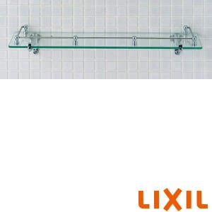 LIXIL(リクシル) KF-5 化粧棚　ガラス棚／透明タイプ