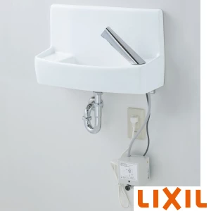 LIXIL(リクシル) L-A74TA2A BW1 壁付手洗器　自動水栓（100V）ハイパーキラミック