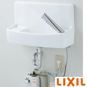 LIXIL(リクシル) L-A74TW2B BW1 壁付手洗器（温水自動水栓、ハイパーキラミック）