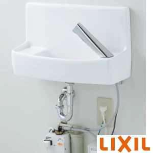 L-A74TWC BW1 壁付手洗器（温水自動水栓、ハイパーキラミック）