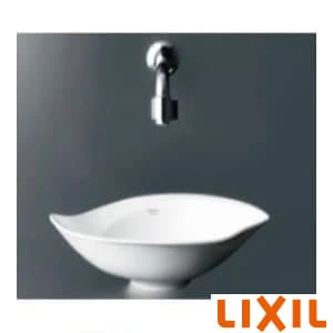 LIXIL(リクシル) L-NB-019 D1+LF-E340SYHC/SAB+LF-3VKX2+LF-105SAL-XS+AC-NB-021 D1 鳴海製陶FRシリーズ ベッセル式手洗器セット