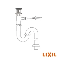 ポップアップ式排水金具（呼び径32mm）