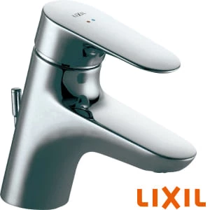 LIXIL(リクシル) LF-WF340SCHK シングルレバー混合水栓（泡沫式）（湯側開度規制付）